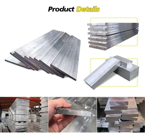 Flat Rectanguar Aluminum Bar
