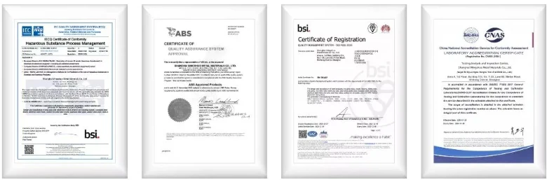 Certifications Certifications